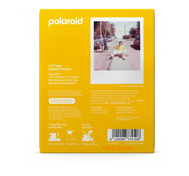 Polaroid Color Film for i-Type Triple Pack