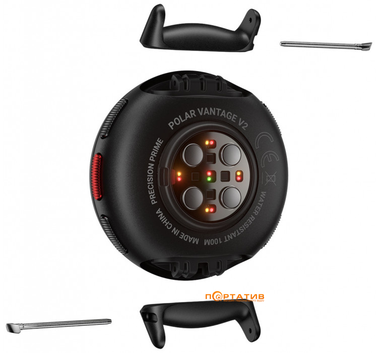 Спортивний годинник Polar Vantage V2 Shift Black/Red (PL-900101216)