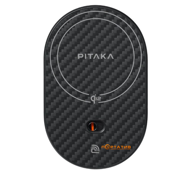 Автомобильный держатель Pitaka MagEZ Car Mount Pro 2 Qi2 Car Vent Black (CM2402N)