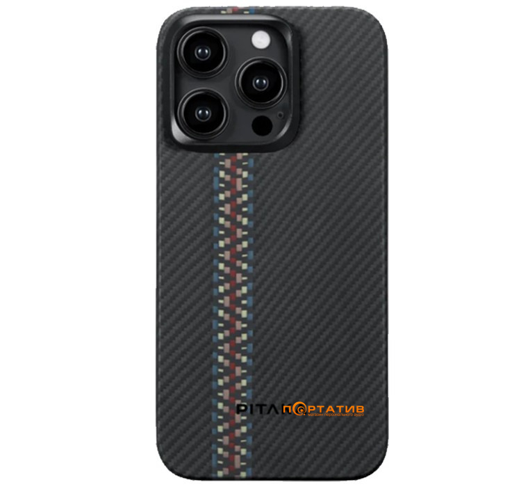 Pitaka MagEZ Case 4 Fusion Weaving Rhapsody for iPhone 15 Pro Max (FR1501PM)
