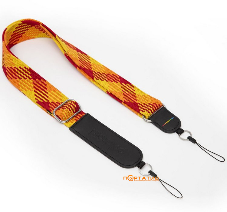 Ремінь для фотоапарата Polaroid Shoulder Strap Orange Yellow (6223)
