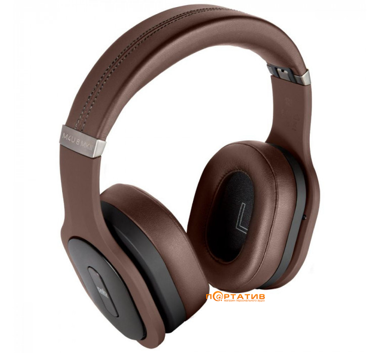 Навушники PSB M4U 8 MKII Wireless Active Noise Canceling HD Espresso Brown