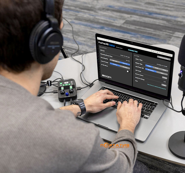 Диктофон цифровий Zoom PodTrak P2