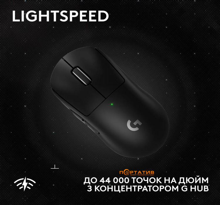 Миша Logitech Pro X Superlight 2 SE Black (910-007554)