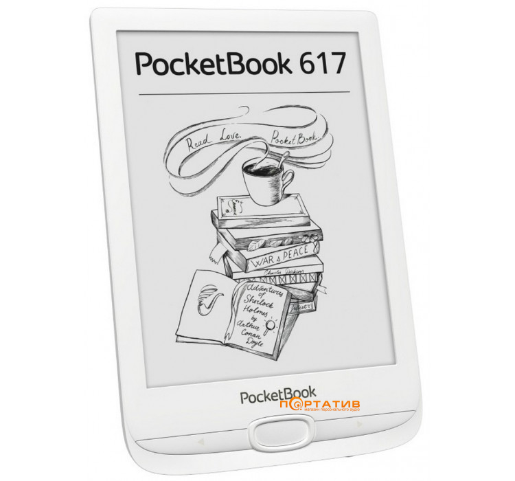 PocketBook 617 White (PB617-D-CIS)