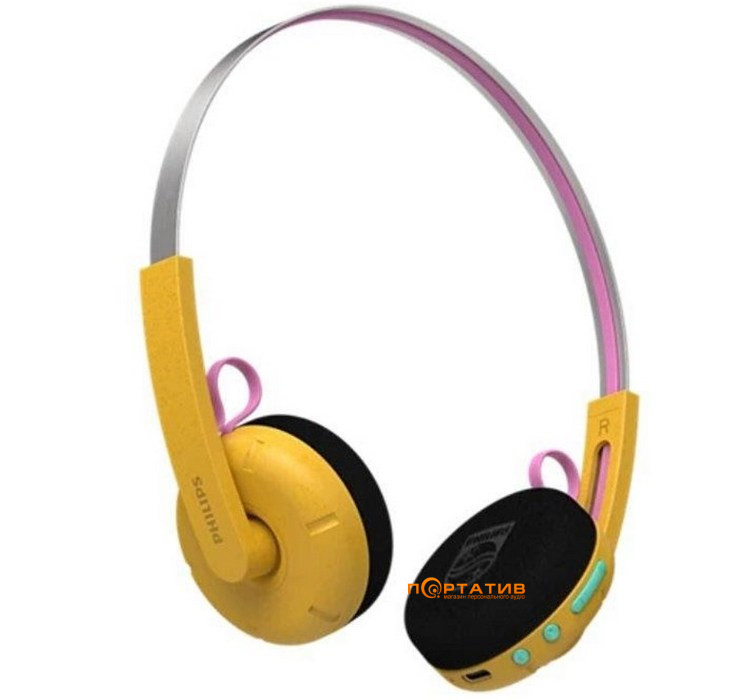 Наушники Philips TAMS1 Retro Yellow (TAMS1YL/00)