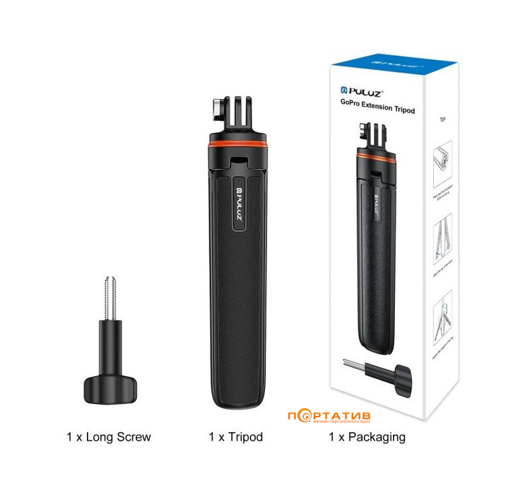 Штатив селфи палка Puluz PU733B