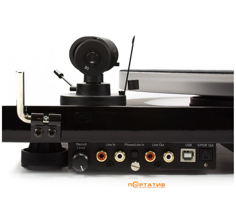 Проигрыватель винила Pro-Ject Debut Carbon Recordmaster Hires 2M-Red Walnut