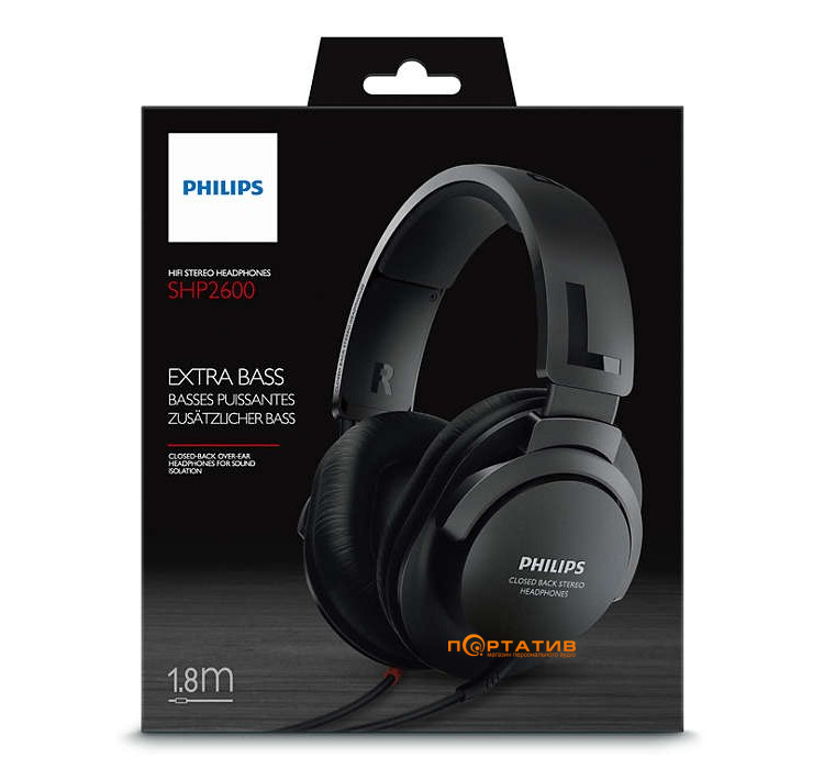 Наушники Philips SHP2600TV/10 Black