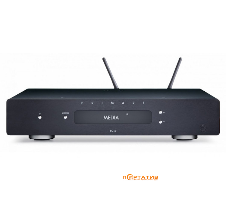 Мережевий плеєр з передпідсилювачем Primare SC15 Prisma Black