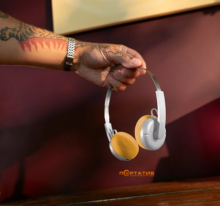 Навушники Philips TAH2000 White (TAH2000WT/00)