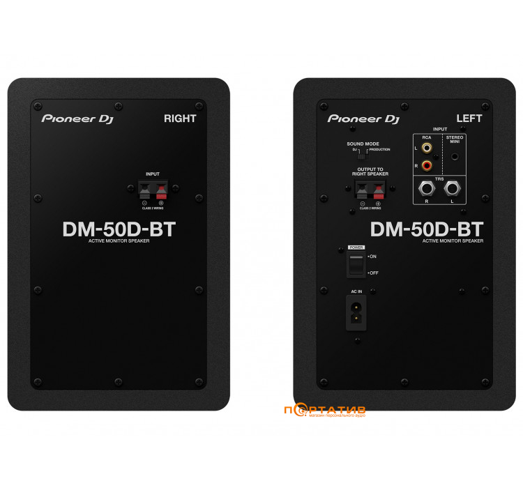Pioneer DM-50D BT Black