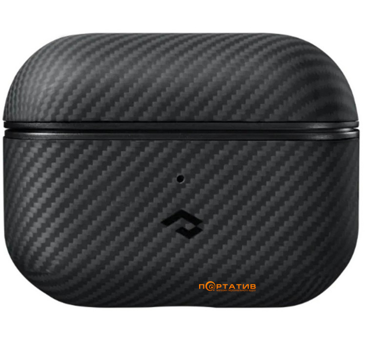 Pitaka MagEZ Case Twill Black/Grey for Airpods Pro 2nd Gen (APM7001)