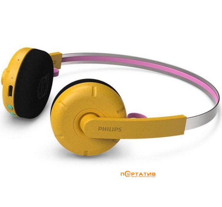 Наушники Philips TAMS1 Retro Yellow (TAMS1YL/00)