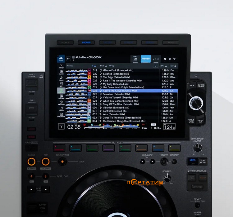 DJ-контролер Pioneer CDJ-3000X