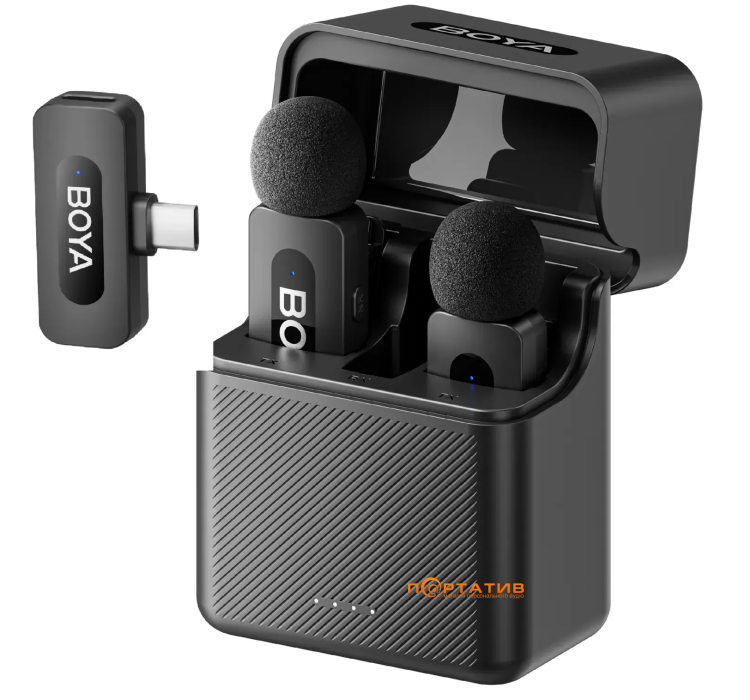 Мікрофон BOYA BY-V30 Type-C Black
