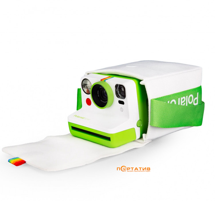 Сумка для фотоапарату Polaroid Now Bag White & Green (006103)