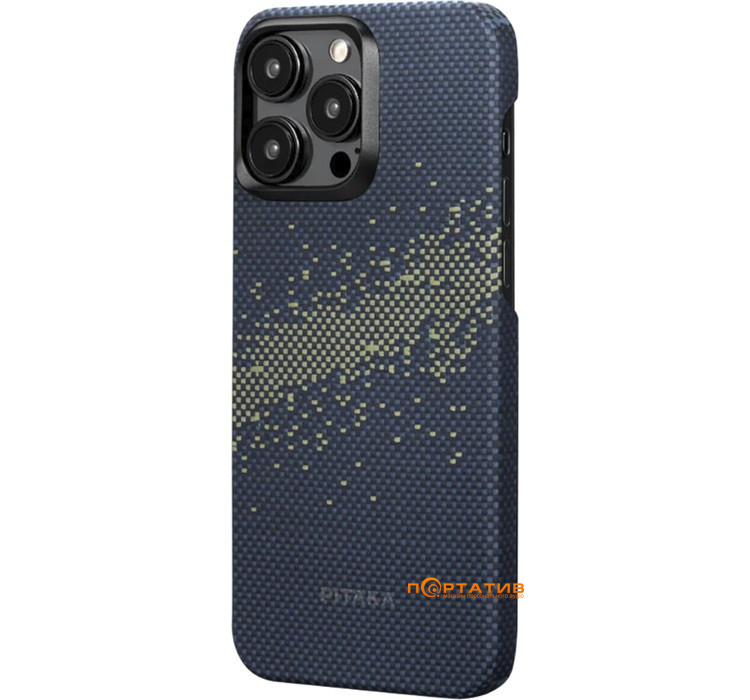 Чохол Pitaka MagEZ Case 4 StarPeak Milky Way Galaxy for iPhone 15 Pro Max (KI1502PMYG)