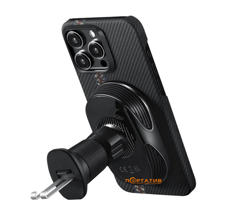 Автомобильный держатель Pitaka MagEZ Car Mount Pro 2 Car Vent Black (CM2303N)