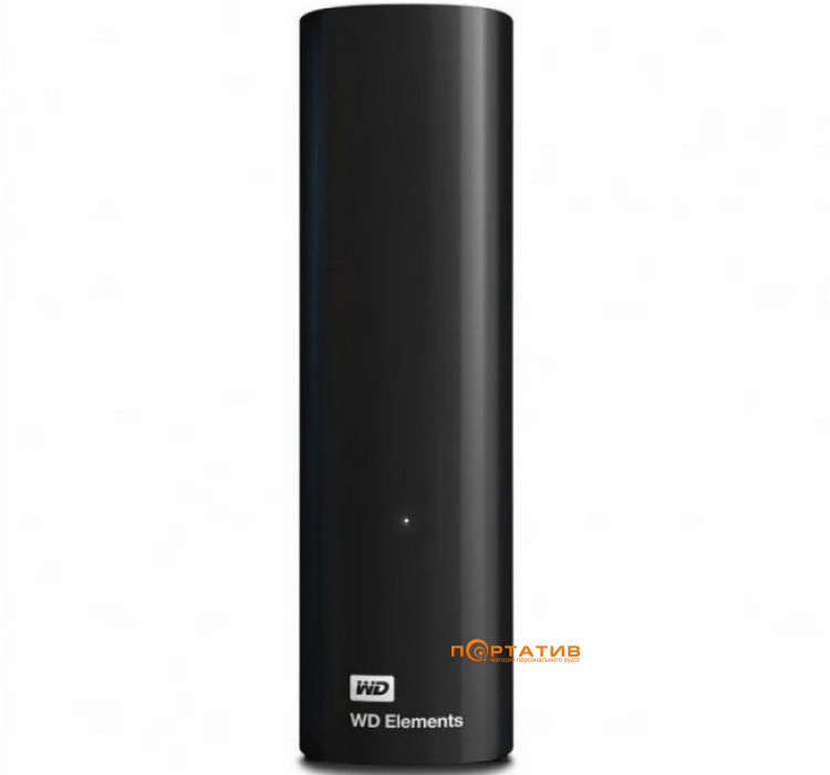 Зовнішній жорсткий диск WD Elements Desktop 10TB Black (WDBWLG0100HBK-EESN)