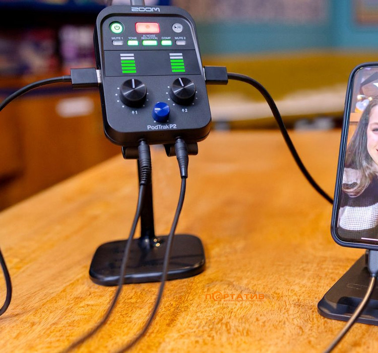 Диктофон цифровий Zoom PodTrak P2