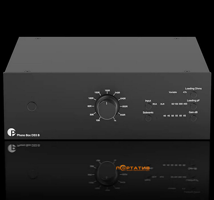 Фонокорректор Pro-Ject Phono Box DS3 B Black