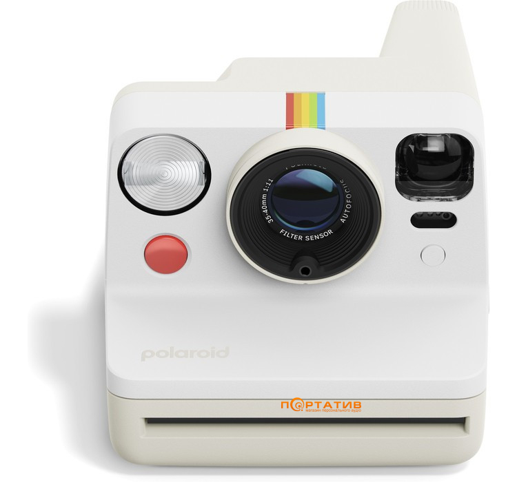 Камера моментального друку Polaroid Now Gen 3 Pebble White (9155)