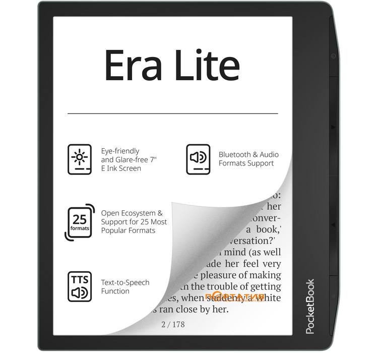 Електронна книга PocketBook 710 Era Lite, Stone Green (PB710-9-WW)