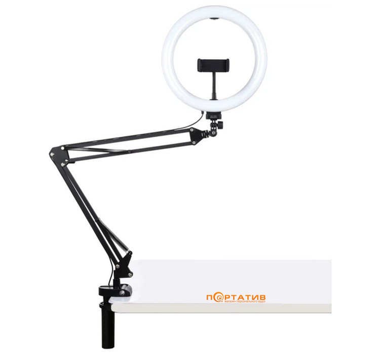 Кільцеве світло зі струбциною Puluz Ring USB LED Lamp 10.2