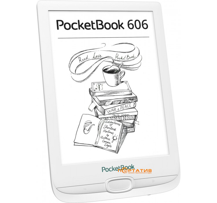 Pocketbook 606 White (PB606-D-CIS)