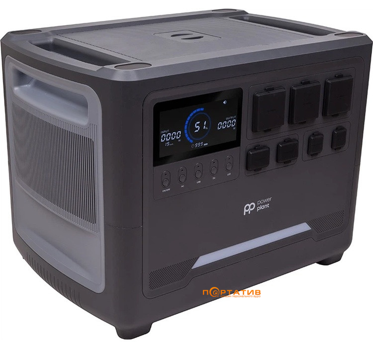 Зарядна станція PowerPlant G36 3072Wh, 3600W (PB931569)