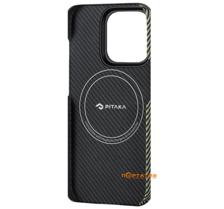 Pitaka MagEZ Case 4 Fusion Weaving Overture for iPhone 15 Pro Max (FO1501PM)