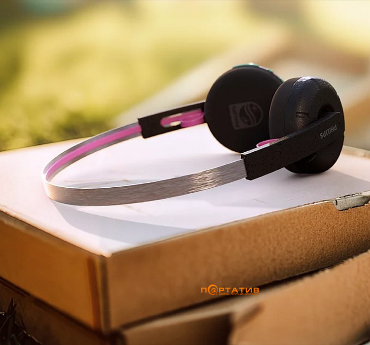 Наушники Philips TAMS1 Retro Black (TAMS1BK/00)