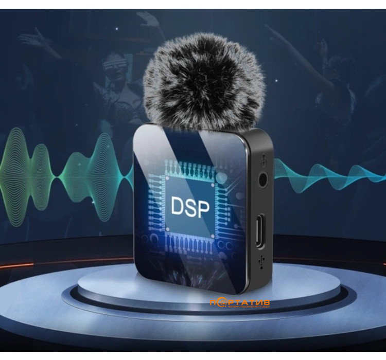 Микрофон Puluz PU648B Type-C