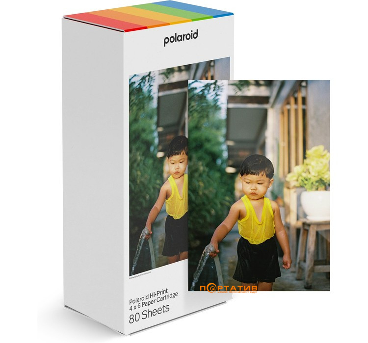 Фотопленка Polaroid Hi-Print 4x6 Paper Cartridge 80 Sheets (6551)