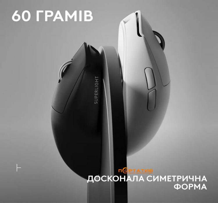 Миша Logitech Pro X Superlight 2 SE Black (910-007554)