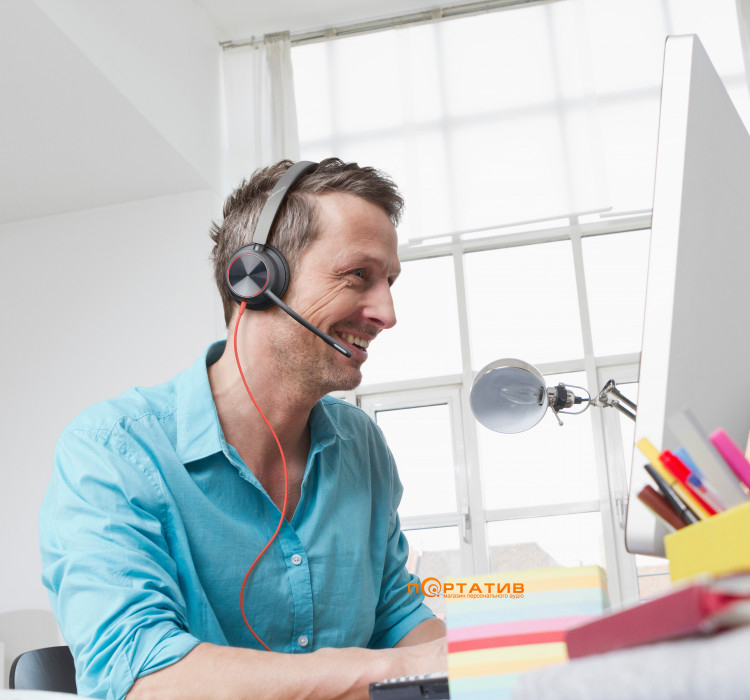 Гарнітура Plantronics Blackwire 8225 USB-A (214408-01)