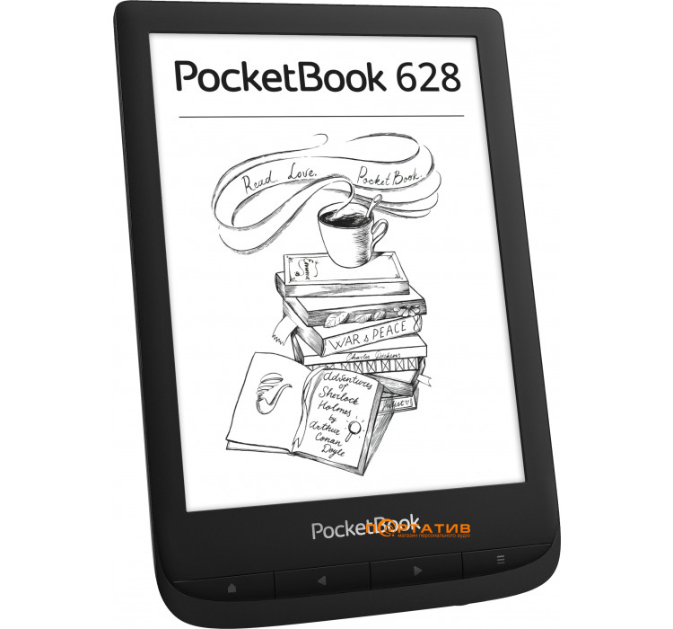PocketBook 628 Touch Lux 5 Black (PB628-P-CIS)
