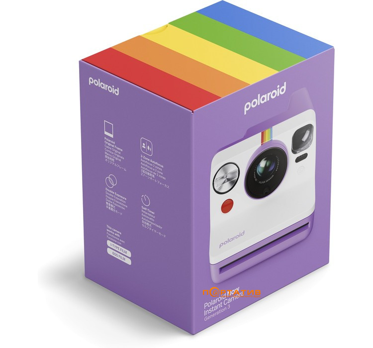 Камера моментальной печати Polaroid Now Gen 3 Purple (9159)