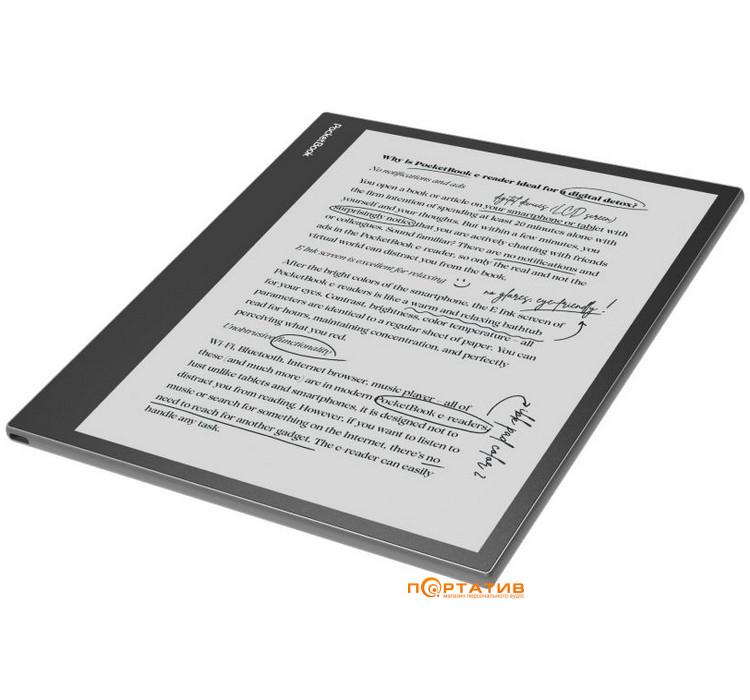 Електронна книга PocketBook 1042 InkPad Eo Mist Grey (PB1042-M-CIS)