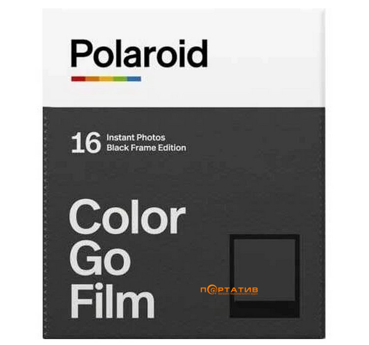 Фотопленка Polaroid Color GO Film Double Pack Black Frame Edition (6211)