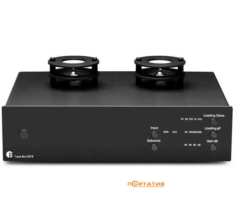 Фонокорректор Pro-Ject Tube Box S3 B Black
