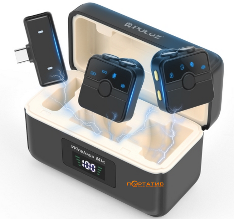 Микрофон Puluz PU3155B SmartLink WS300