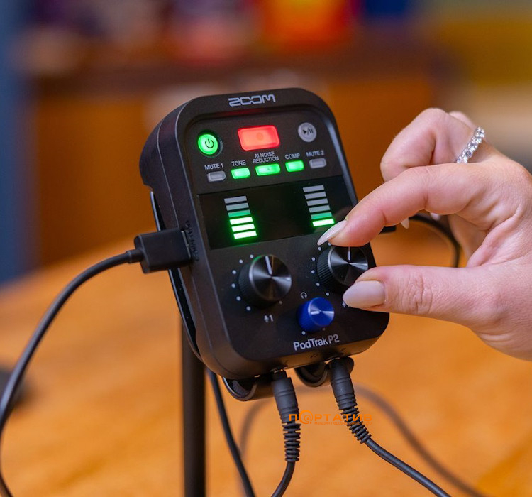 Диктофон цифровий Zoom PodTrak P2