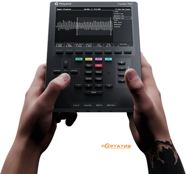 Сэмплер Polyend Tracker Mini