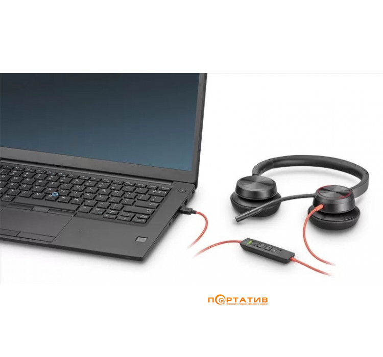 Гарнітура Plantronics Blackwire 8225 USB-A (214408-01)