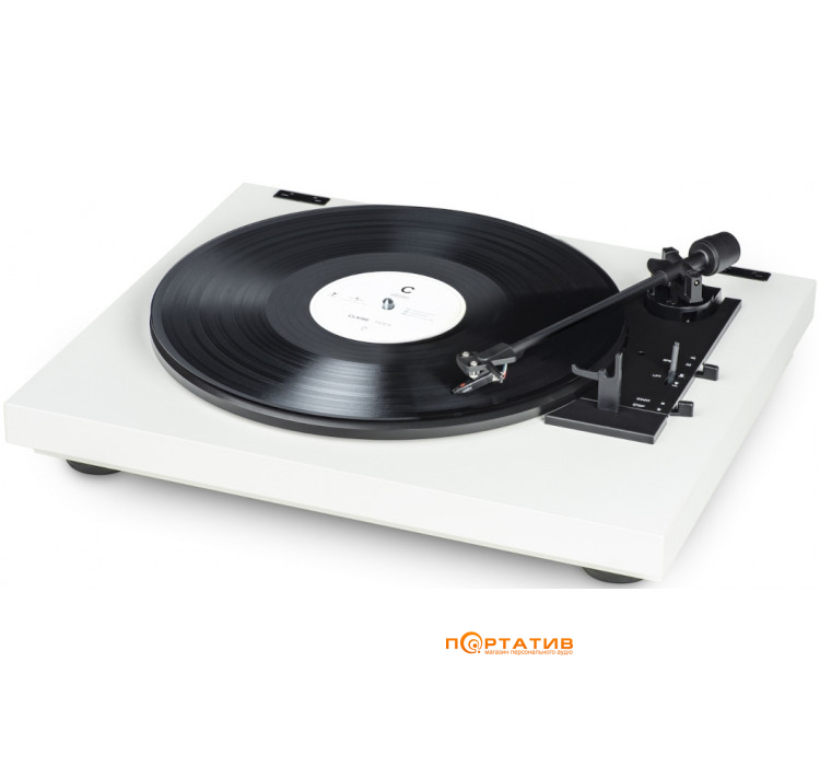 Pro-Ject A1 OM10 White Fully Automatic Turntable