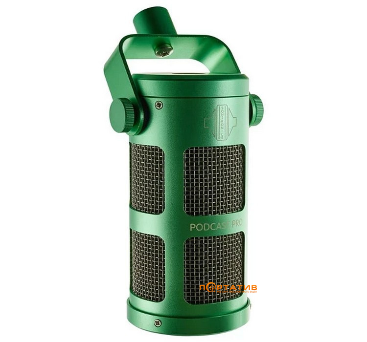 Микрофон Sontronics Podcast Pro Green