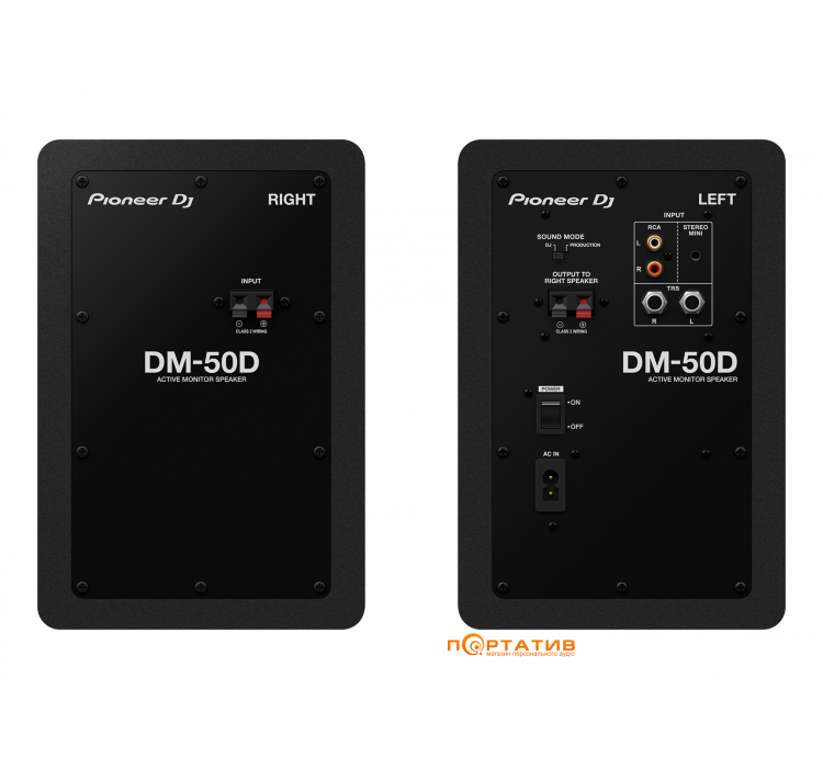 Pioneer DM-50D Black