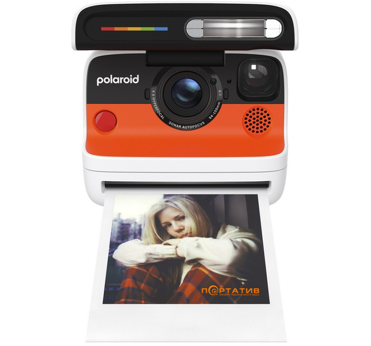 Камера моментальной печати Polaroid Flip White + Color Film Bundle (8 photos) (6571)